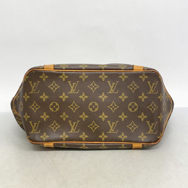 Louis Vuitton Tote Bag Monogram Sac Shopping M51109 Brown Ladies
