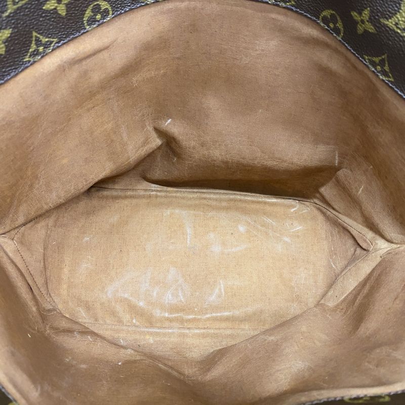 Louis Vuitton Tote Bag Monogram Sac Shopping M51109 Brown Ladies