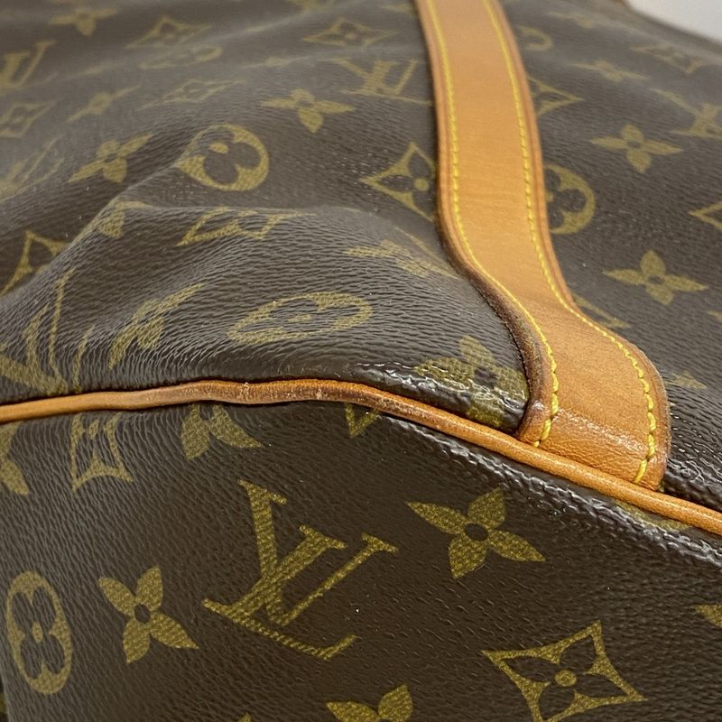 Louis Vuitton Tote Bag Monogram Sac Shopping M51109 Brown Ladies