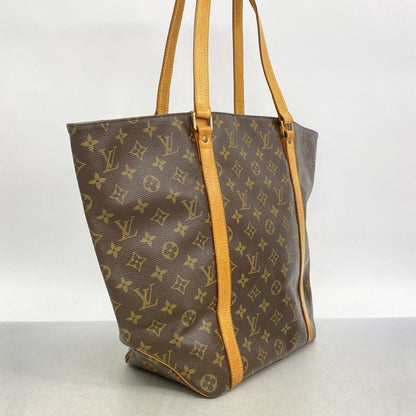 Louis Vuitton Tote Bag Monogram Sac Shopping M51109 Brown Ladies