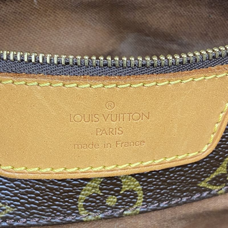 Louis Vuitton Tote Bag Monogram Sac Shopping M51109 Brown Ladies