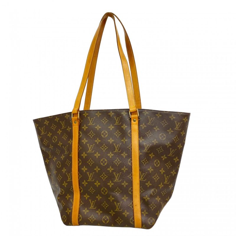 Louis Vuitton Tote Bag Monogram Sac Shopping M51109 Brown Ladies