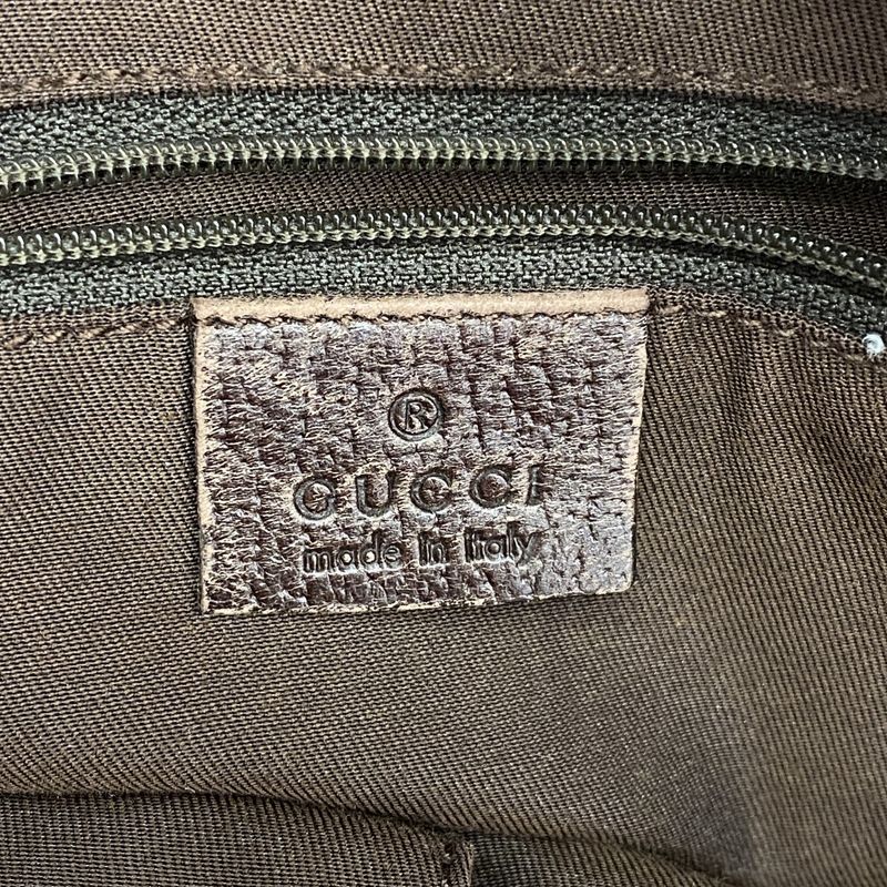 Gucci Tote Bag GG Canvas/abby 141472 Canvas Brown Chien Pan Gold Hardware