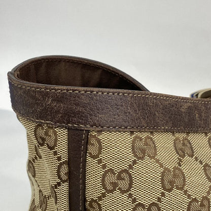 Gucci Tote Bag GG Canvas/abby 141472 Canvas Brown Chien Pan Gold Hardware