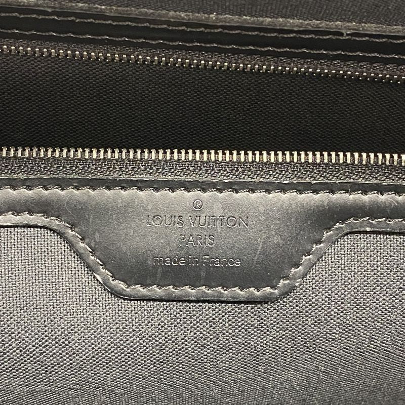 Louis Vuitton Briefcase Damier Graphite Yon N48118 Black Men's