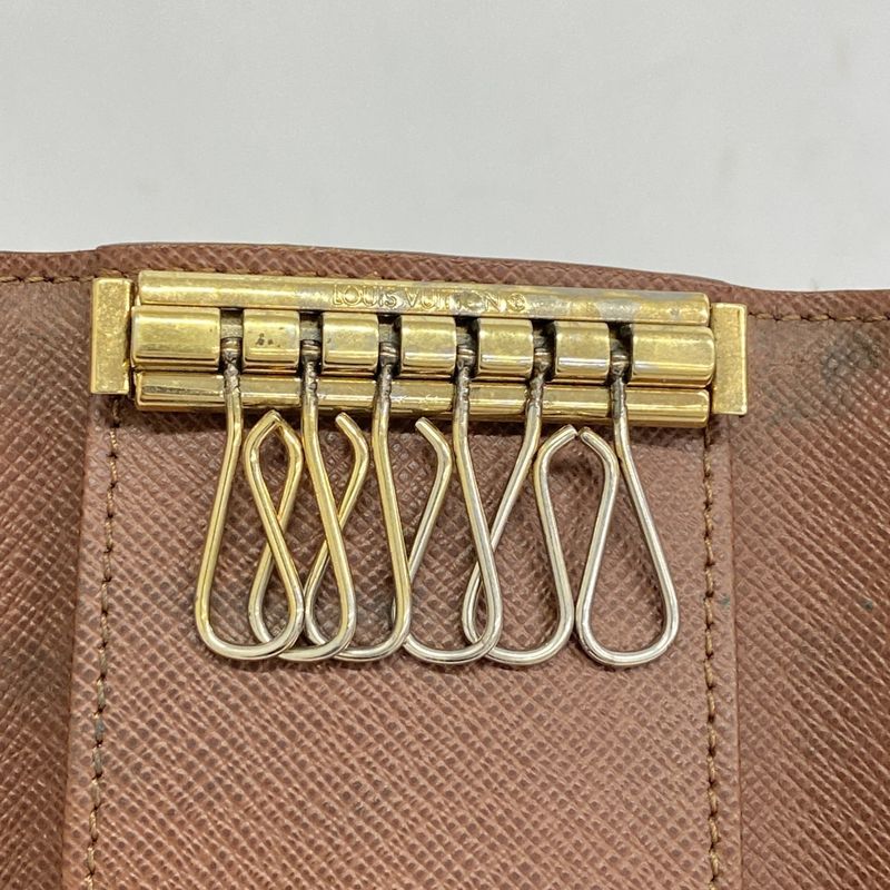 Louis Vuitton Key Case Monogram Multicles 6 M62630 Brown Men Women Unisex