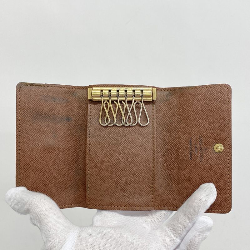 Louis Vuitton Key Case Monogram Multicles 6 M62630 Brown Men Women Unisex