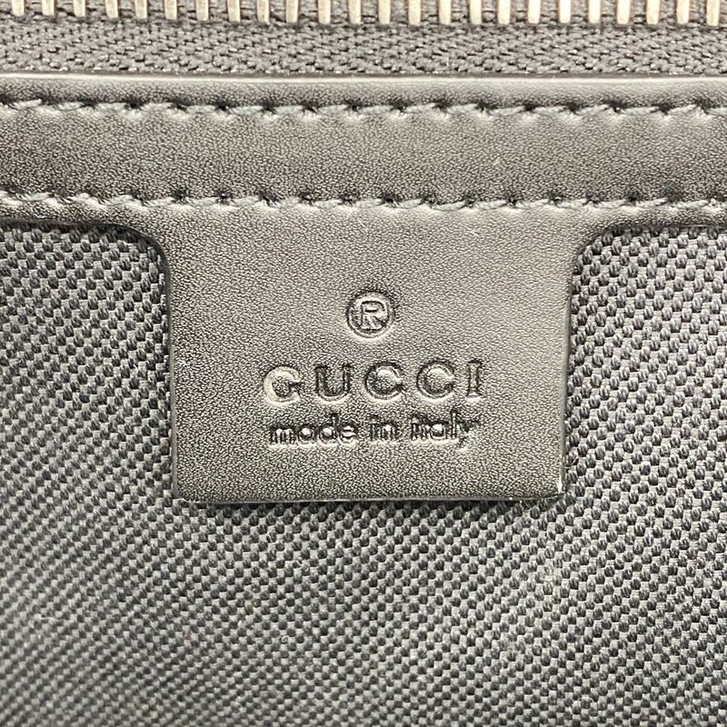 Gucci Tote Bag GG Supreme/sherry Line 495559 PVC Gray Silver Hardware 2way Bag