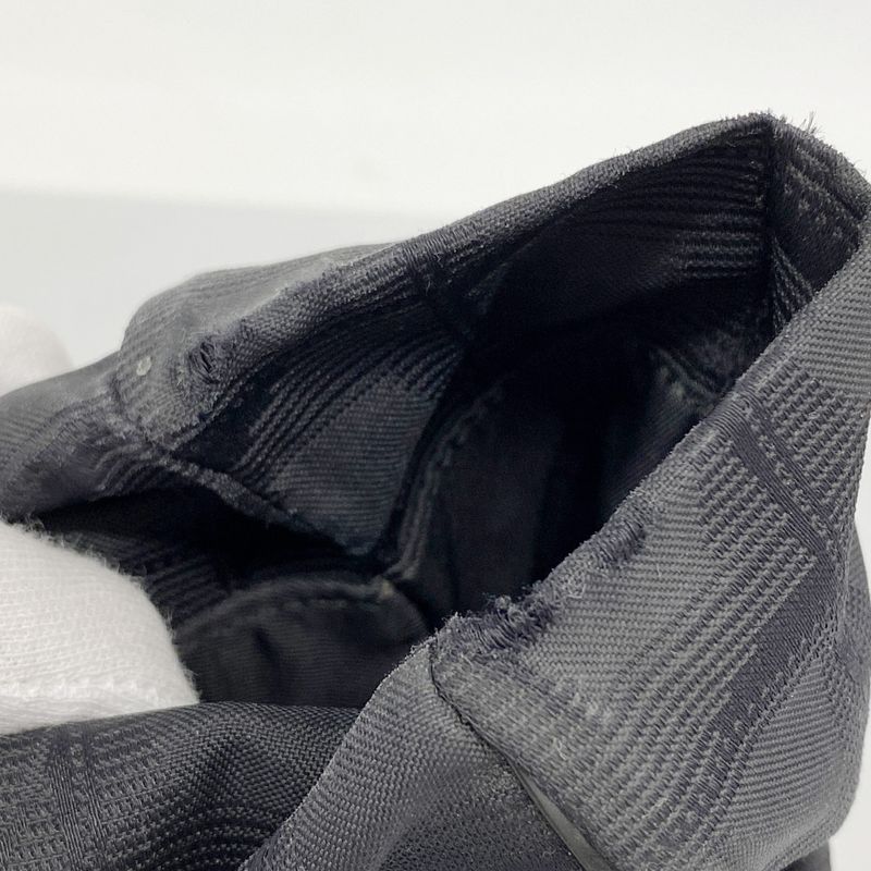 Chanel Tote New Travel Nylon Black Chien Pan Gold Hardware Women's