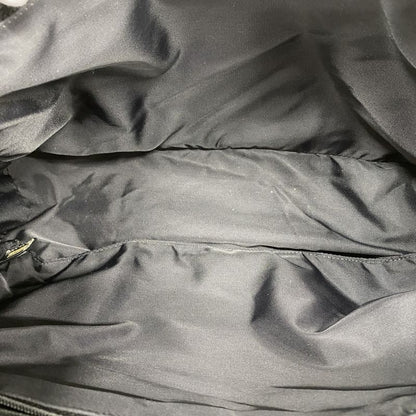 Chanel Tote New Travel Nylon Black Chien Pan Gold Hardware Women's