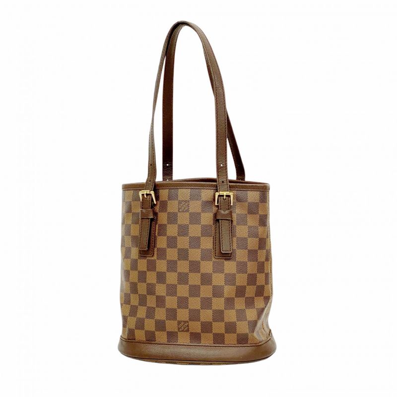 Louis Vuitton Damier Marais Tote Bag N42240 Ebene Womens