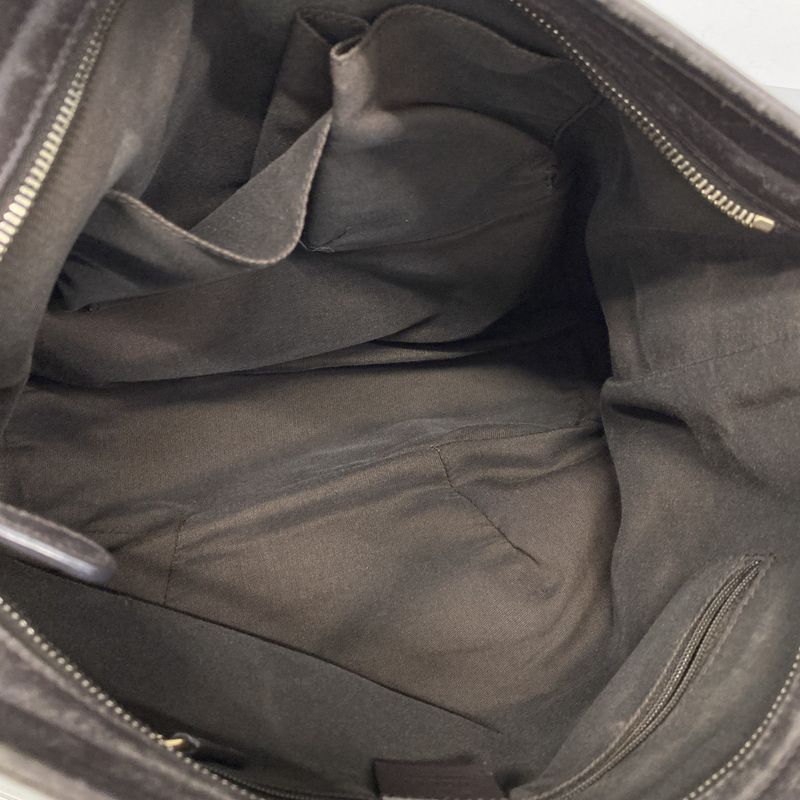 Gucci Shoulder Bag GG Canvas 388930 Canvas Brown Gold Hardware Women