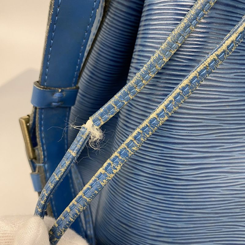 Louis Vuitton Epi Noe Shoulder Bag M44005 Toledo Blue Women's
