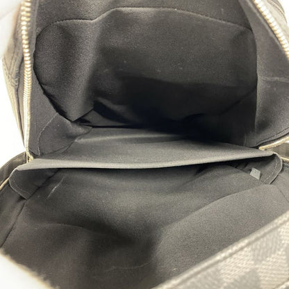 Louis Vuitton Backpack Daypack Damier Graphite Mikael N58024 Black Men's
