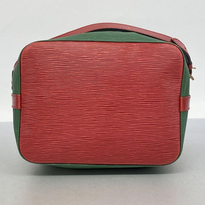 Louis Vuitton Shoulder Bag Epi Petite Noe M44147 Borneo Green Castilian Red