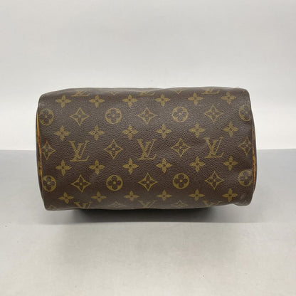 Louis Vuitton Handbag Monogram Speedy 25 M41109 Brown Ladies