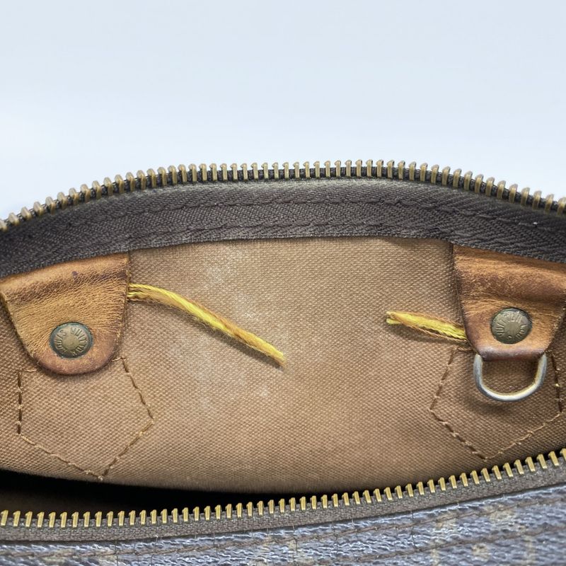 Louis Vuitton Handbag Monogram Speedy 25 M41109 Brown Ladies