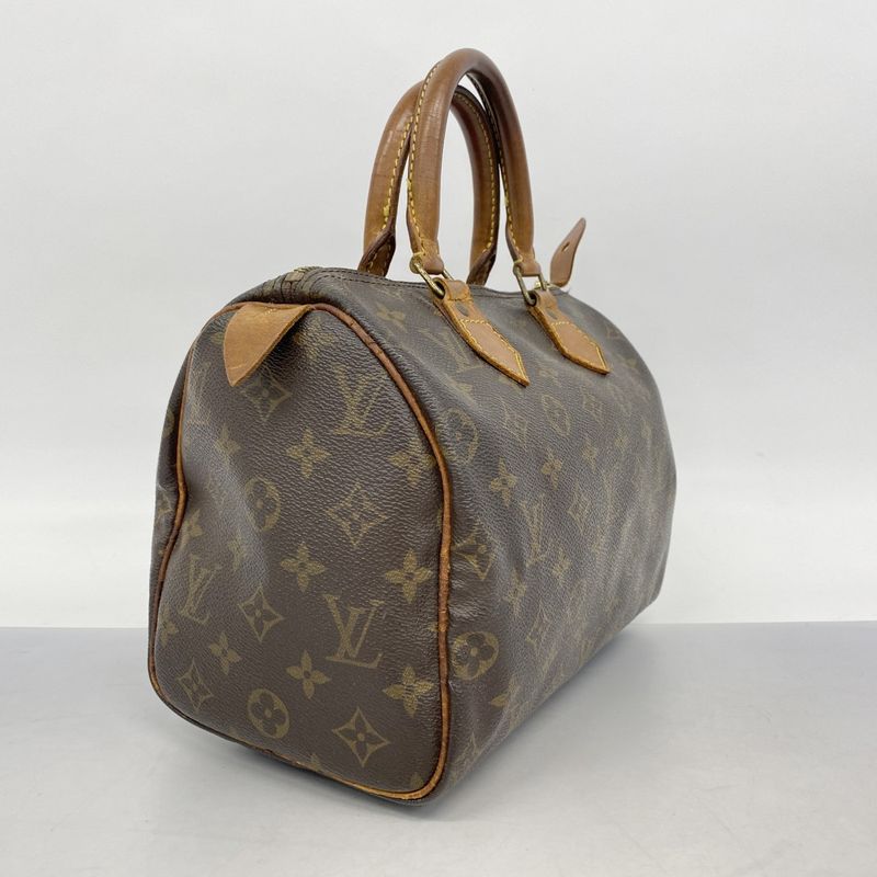 Louis Vuitton Handbag Monogram Speedy 25 M41109 Brown Ladies