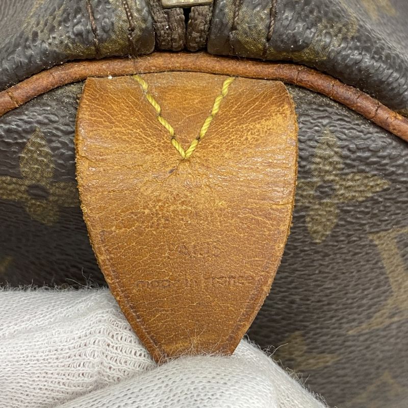 Louis Vuitton Handbag Monogram Speedy 25 M41109 Brown Ladies