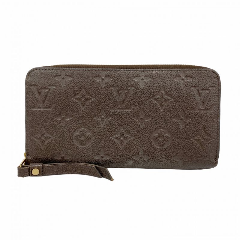 Louis Vuitton Long Wallet Monogram-empreinte Zippy Wallet M60548 Taille Women