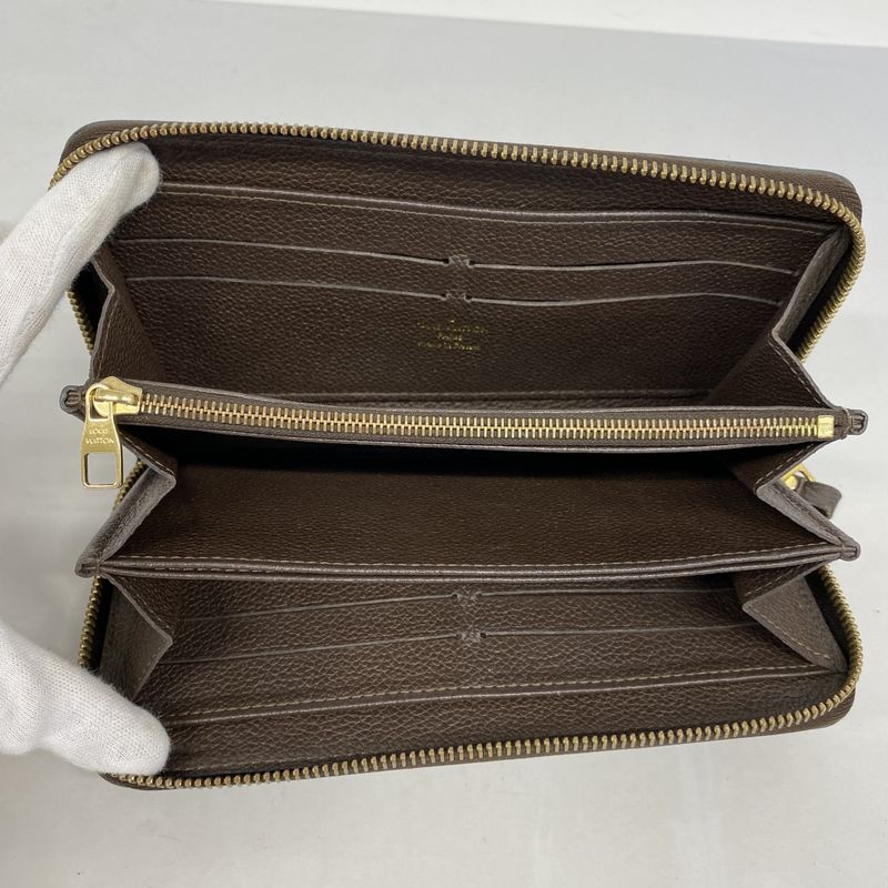 Louis Vuitton Long Wallet Monogram-empreinte Zippy Wallet M60548 Taille Women