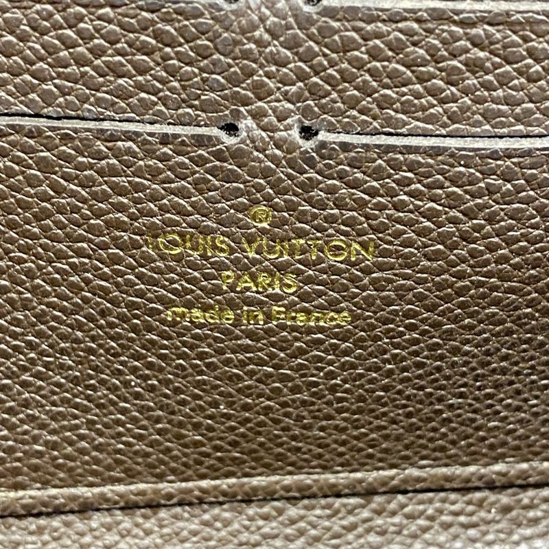 Louis Vuitton Long Wallet Monogram-empreinte Zippy Wallet M60548 Taille Women