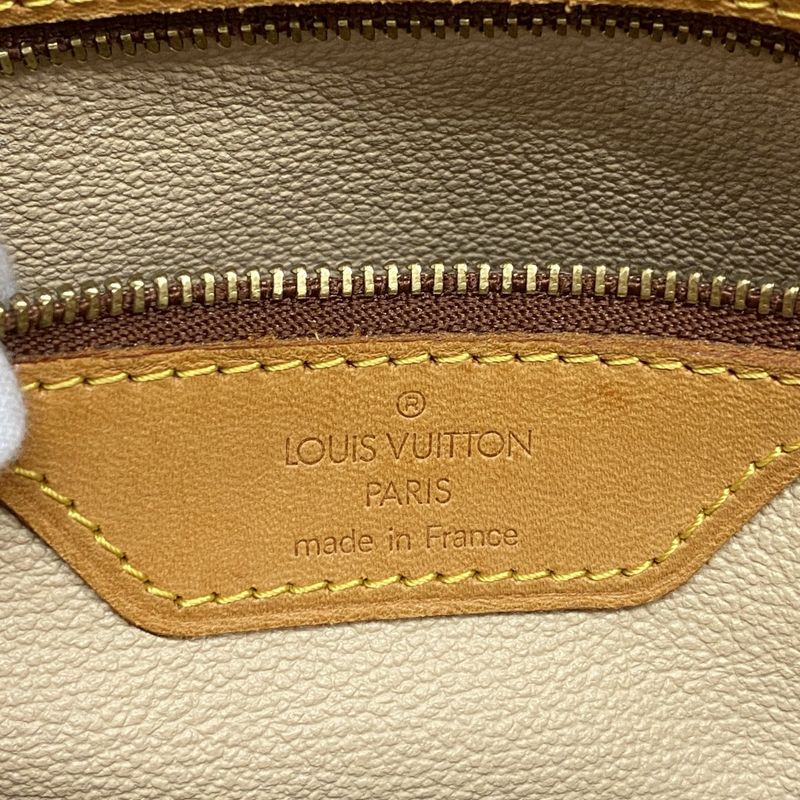 Louis Vuitton Tote Bag Monogram Bucket PM M42238 Brown Ladies