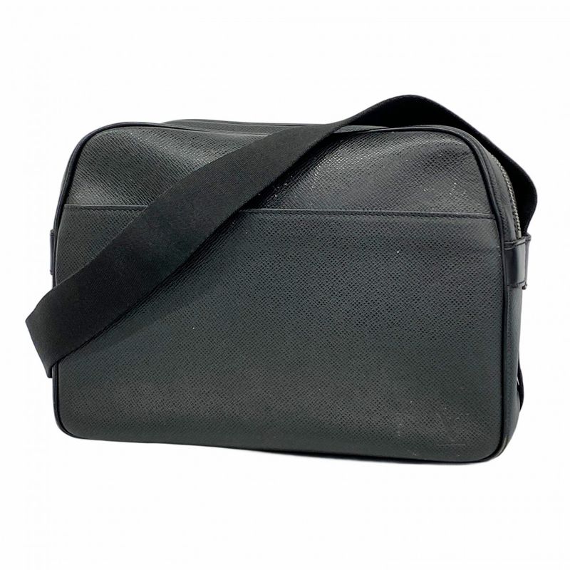 Louis Vuitton Taiga Reporter Shoulder Bag M30152 Ardoise Men's