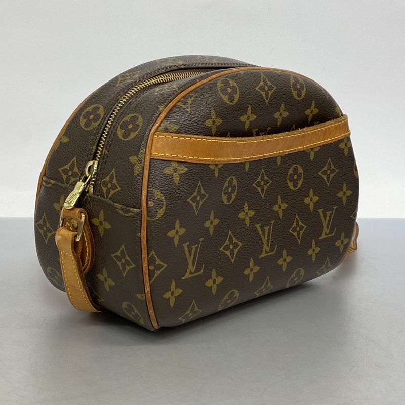 Louis Vuitton Shoulder Bag Monogram Blois M51221 Brown Ladies