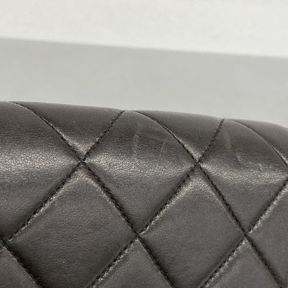 Chanel Backpack Daypack Matelasse Lambskin Black Gold Hardware Women