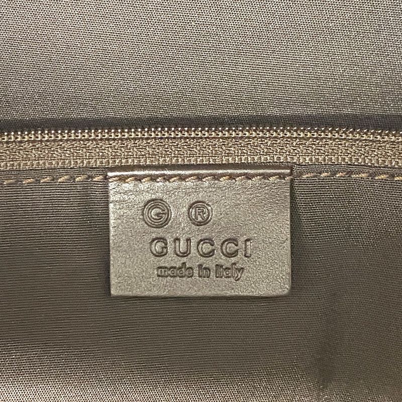 Gucci Handbag GG Crystal 278302 Coated Canvas Brown Chien Pan Gold Hardware