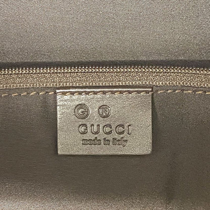 Gucci Handbag GG Crystal 278302 Coated Canvas Brown Chien Pan Gold Hardware