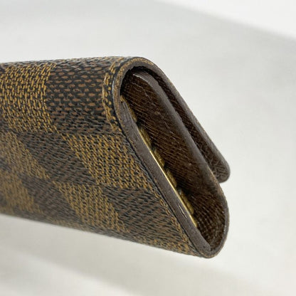 Louis Vuitton Key Case Damier Multicles 4 N62631 Ebène Men Women Unisex