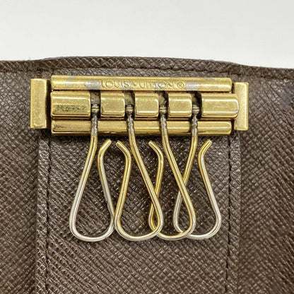 Louis Vuitton Key Case Damier Multicles 4 N62631 Ebène Men Women Unisex