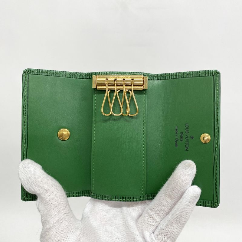 Louis Vuitton Key Case Epi Multicles 4 M63824 Borneo Green Men Women Unisex