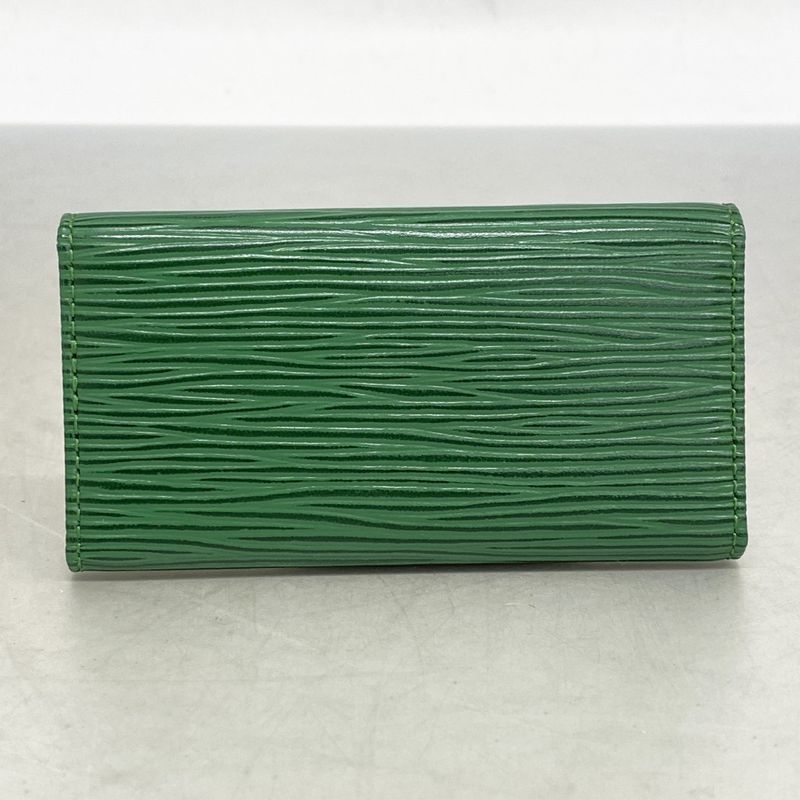 Louis Vuitton Key Case Epi Multicles 4 M63824 Borneo Green Men Women Unisex