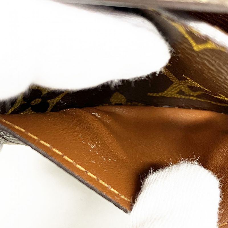 Louis Vuitton Long Wallet Monogram Pochette Porte Monet Cles Di M61726 Brown