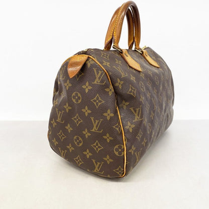 Louis Vuitton Handbag Monogram Speedy 30 M41108 Brown Ladies