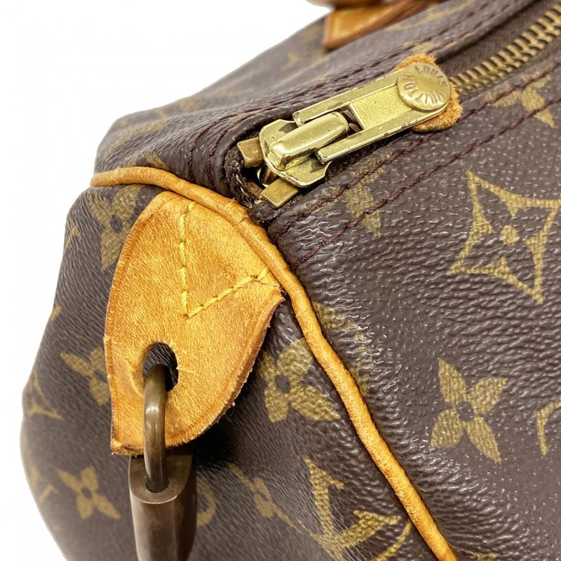 Louis Vuitton Handbag Monogram Speedy 30 M41108 Brown Ladies