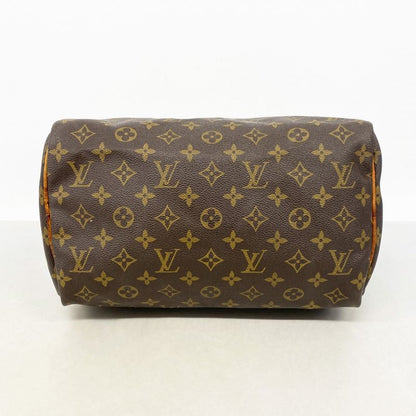 Louis Vuitton Handbag Monogram Speedy 30 M41108 Brown Ladies