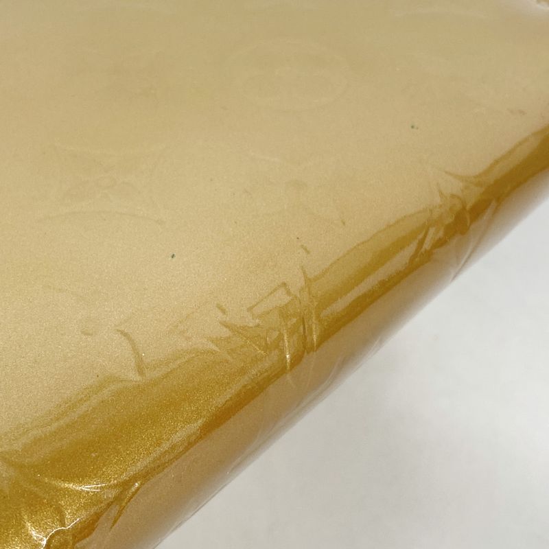 Louis Vuitton Vernis Zippy Wallet M91761 Beige Poodle Women's Long Wallet