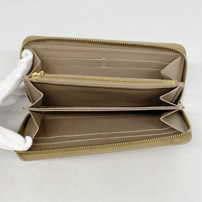 Louis Vuitton Vernis Zippy Wallet M91761 Beige Poodle Women's Long Wallet