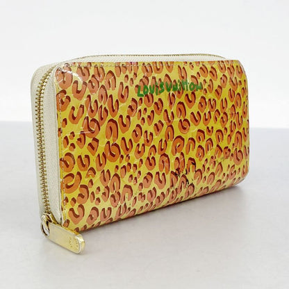 Louis Vuitton Vernis Leopard Zippy Wallet M91476 Bronze Colailles Women