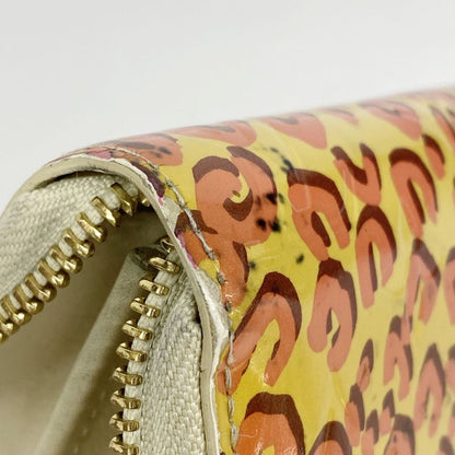 Louis Vuitton Vernis Leopard Zippy Wallet M91476 Bronze Colailles Women