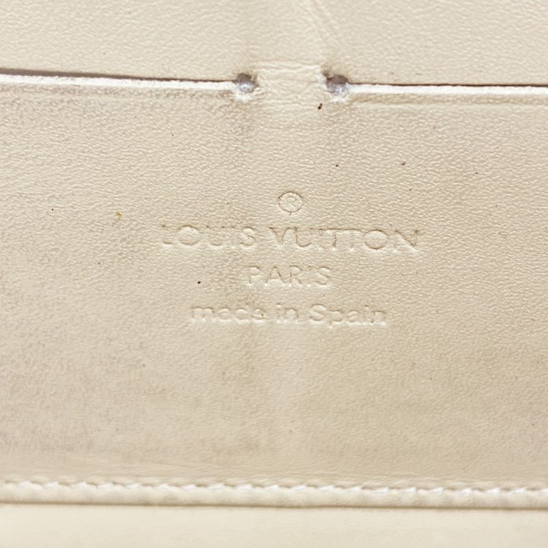 Louis Vuitton Vernis Leopard Zippy Wallet M91476 Bronze Colailles Women