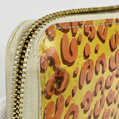 Louis Vuitton Vernis Leopard Zippy Wallet M91476 Bronze Colailles Women