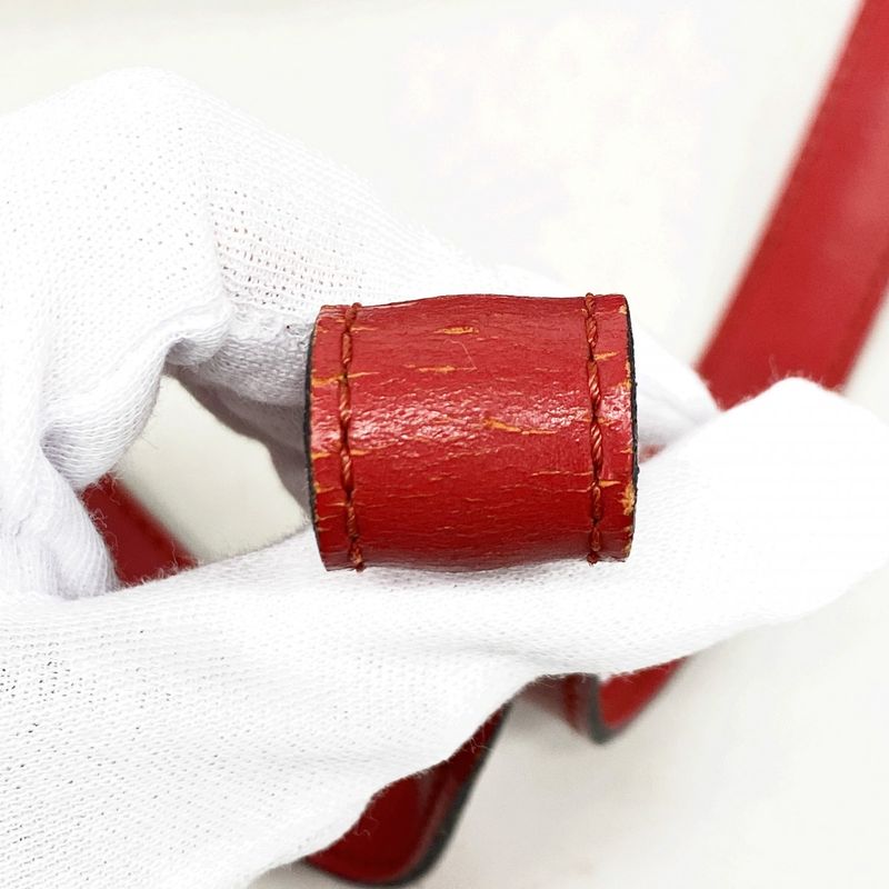 Louis Vuitton Shoulder Bag Epi Saint Jacques Shopping M52267 Castilian Red Women