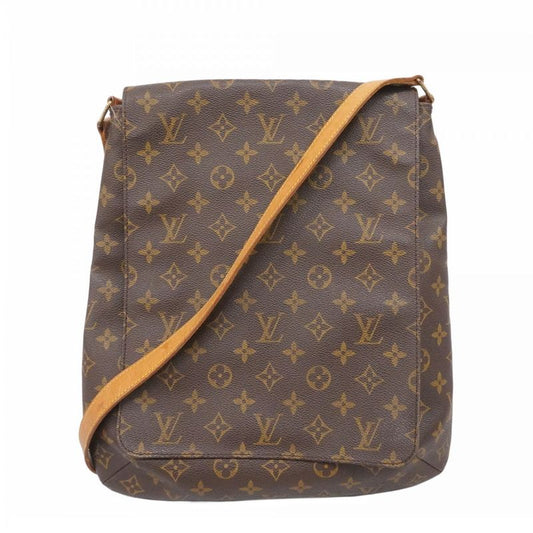 Louis Vuitton Shoulder Bag Monogram Musette M51256 Brown Ladies