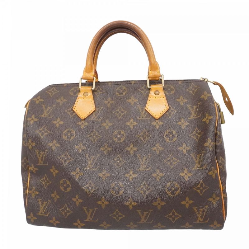 Louis Vuitton Handbag Monogram Speedy 30 M41108 Brown Ladies