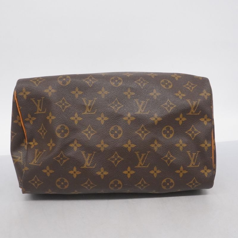 Louis Vuitton Handbag Monogram Speedy 30 M41108 Brown Ladies